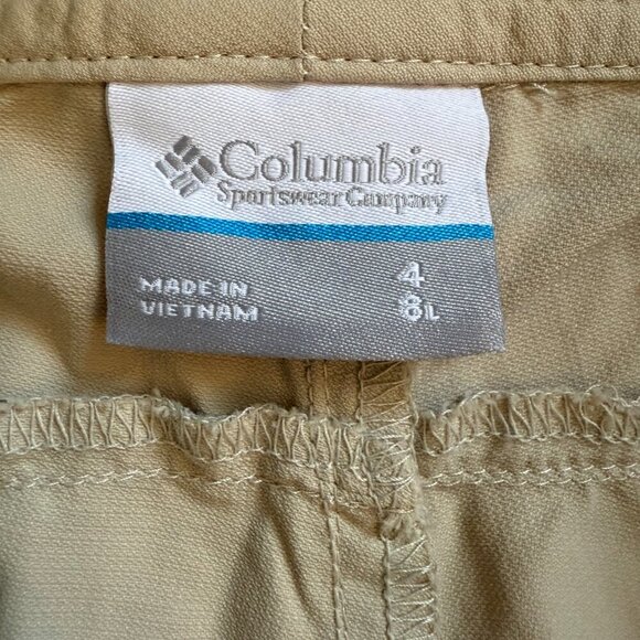 Columbia | Hiking Shorts Tan Size 4 NWOT - Picture 7 of 9